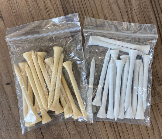 2 3/4" Wood Tees (15 Pack)