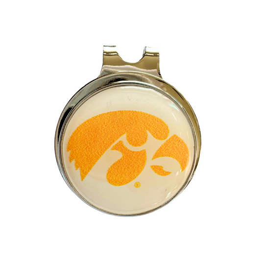 Iowa Hawkeyes Hat Clip Golf Ball Markers