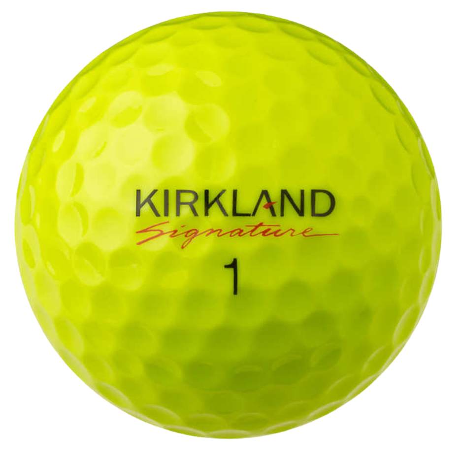 Kirkland Performance + Yellow Golf Balls