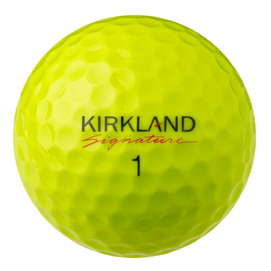 Kirkland Signature Yellow Used Golf Balls