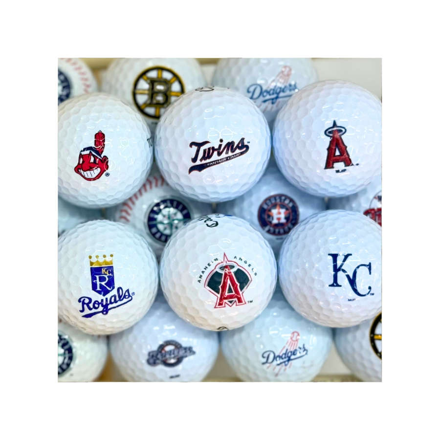 MLB Logo GOlf Balls