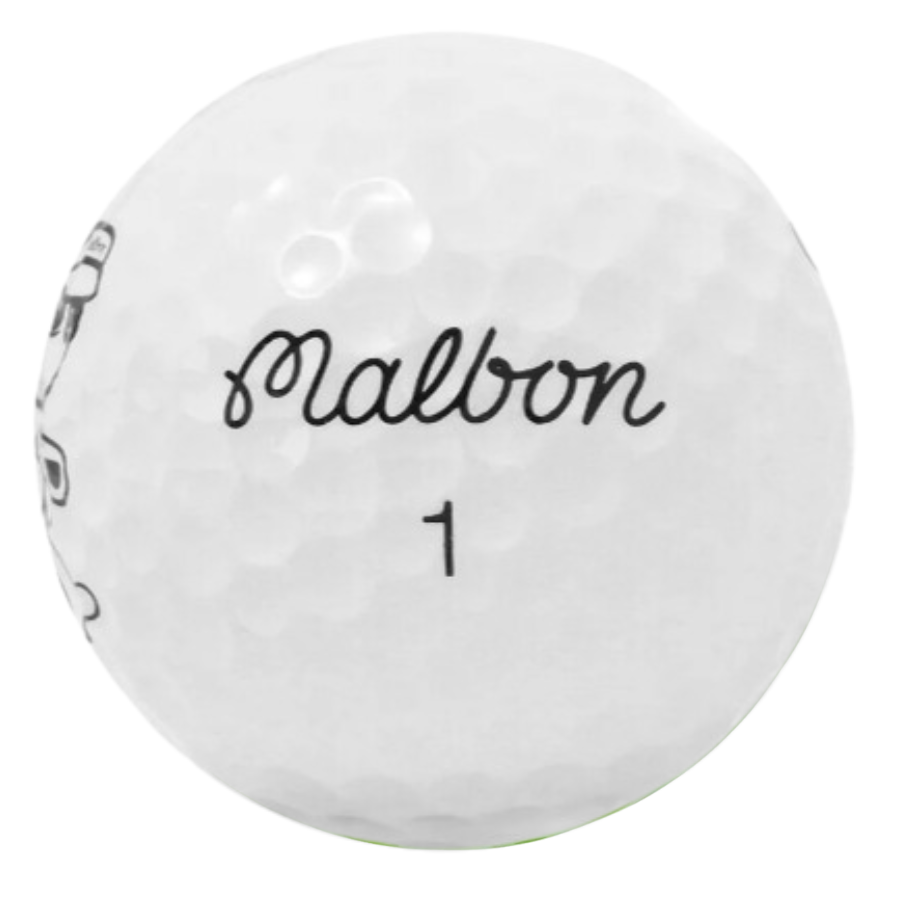 【Malbon Golf】Malbon Essential Round MTM★MAN Malbon Tour M Used Golf Balls - golfballs.net