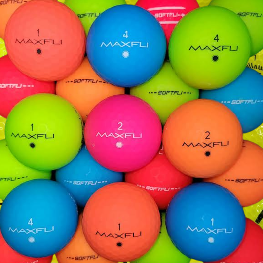 MaxFli Matte Used Golf Balls