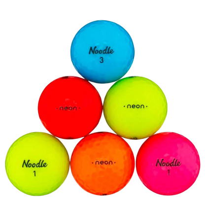 Maxfli Noodle Matte Neon Color Mix Golf Ball