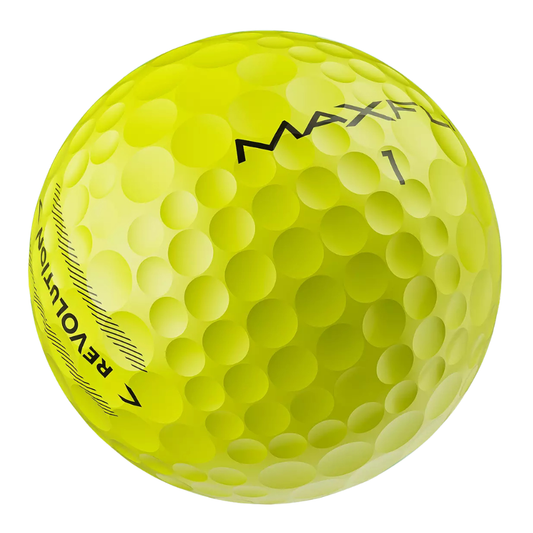 Maxfli Revolution Yellow Used Golf Balls
