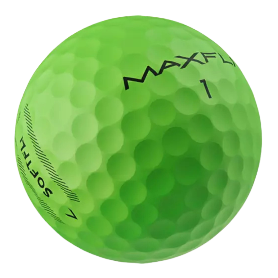 Maxfli Softfli Matte Green Golf Ball