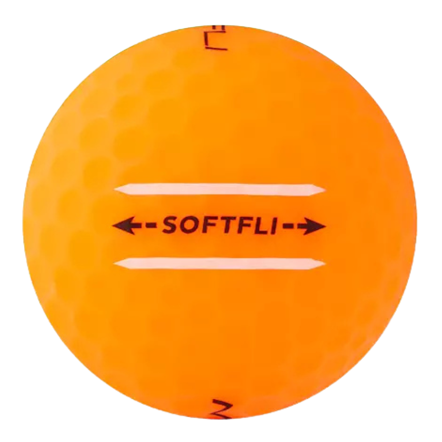 Maxfli Softfli Matte Orange Golf Ball