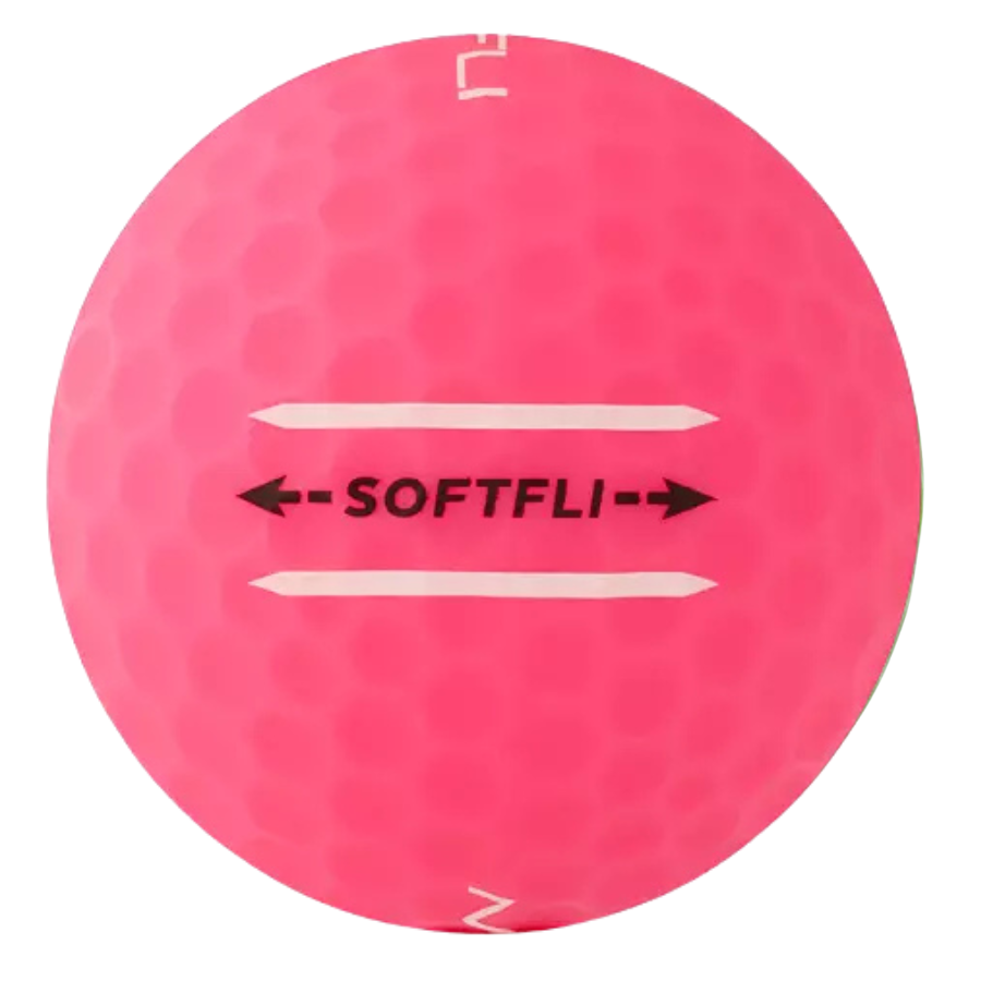 Maxfli Softfli Matte Pink Golf Ball