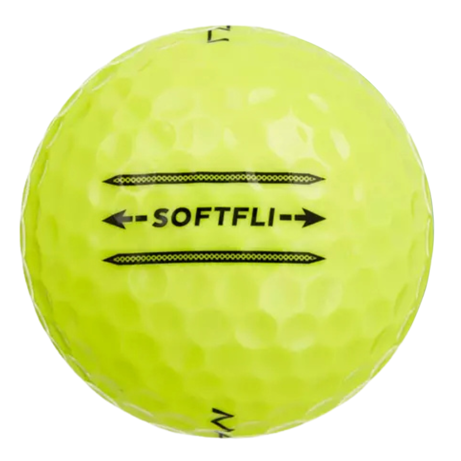 Maxfli Softfli Yellow 2023 Used Golf Ball