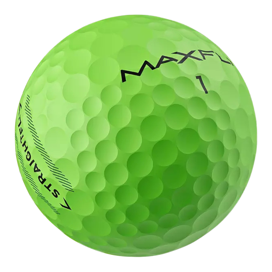Maxfli Straightfli Matte Green (1 Dozen)