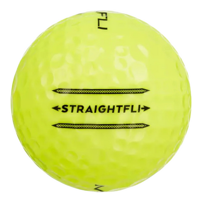 Maxfli Straightfli Yellow Golf Ball