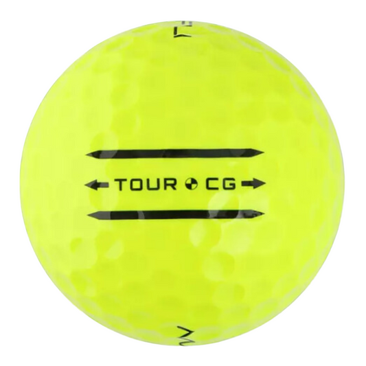 Maxfli Tour CG Yellow Used Golf Ball
