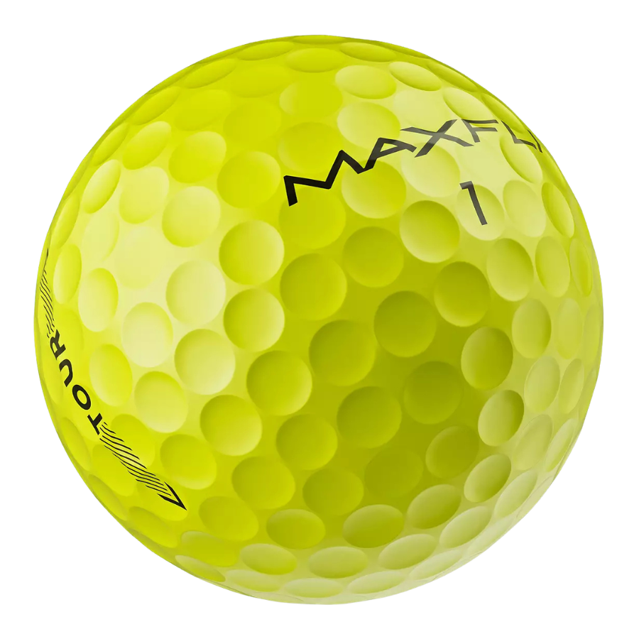 Maxfli Tour Yellow Used Golf Balls