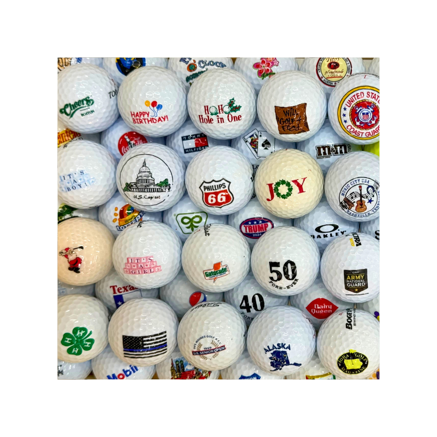 Golf Ball Logo Mix