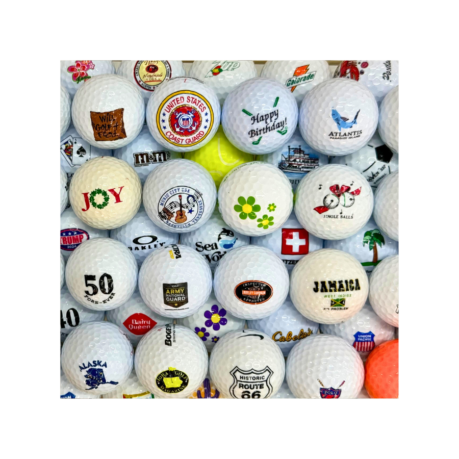 Golf Ball Logo Mix Miscellaneous