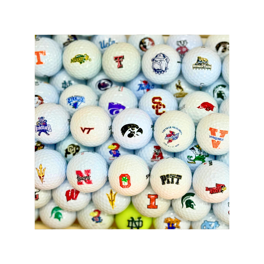 NCAA Logo Golf Balls