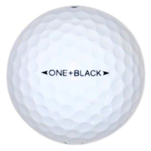 Nike One Black Used Golf Balls