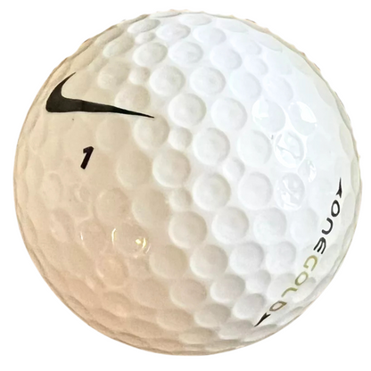 Nike One Gold Used Golf Ball 