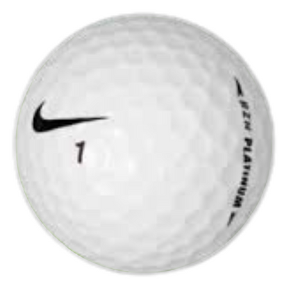 Nike One Platinum Used Golf Balls