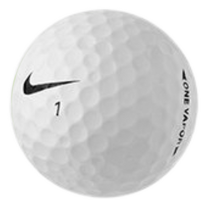 Nike One Vapor Black Used Golf Balls