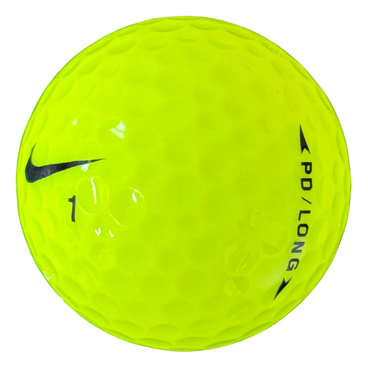 Nike PD Long Yellow Used Golf Balls