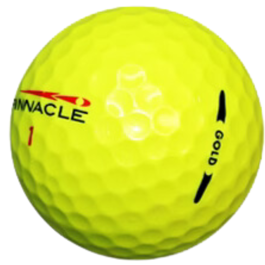 Pinnacle Gold Yellow Golf Balls