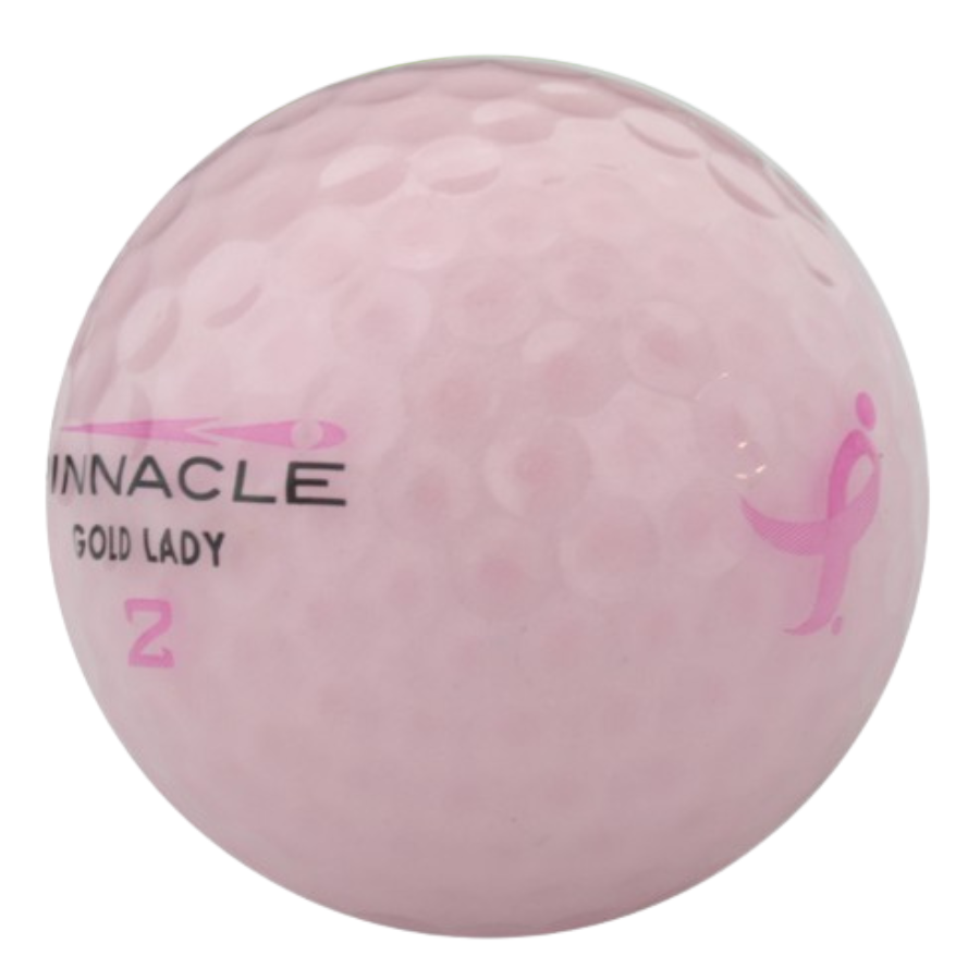 Pinnacle Lady Pink Crystal Used Golf Balls