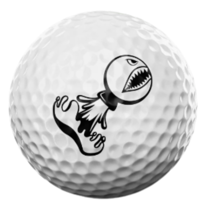 Piss Missle Used Golf Ball