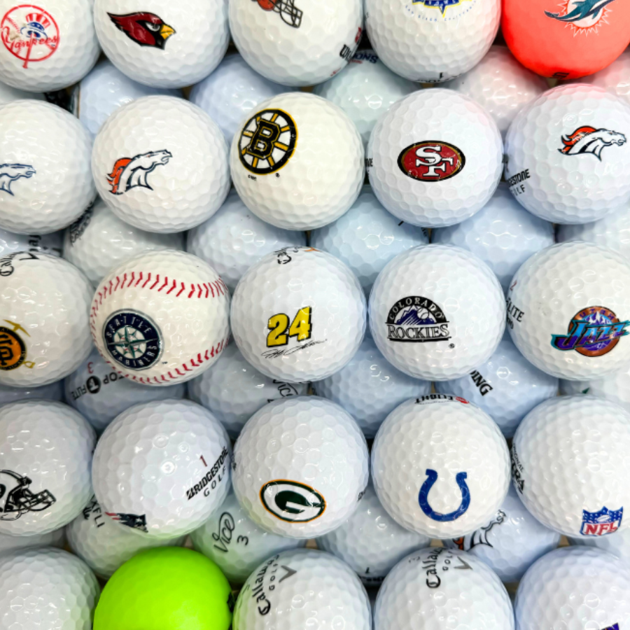 Lot De Balles De Golf Logo IZOD - PROV1 - Bon état - Pour Entraînement Ou Collection
