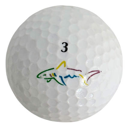 Greg Norman Shark Attack Used Golf Balls