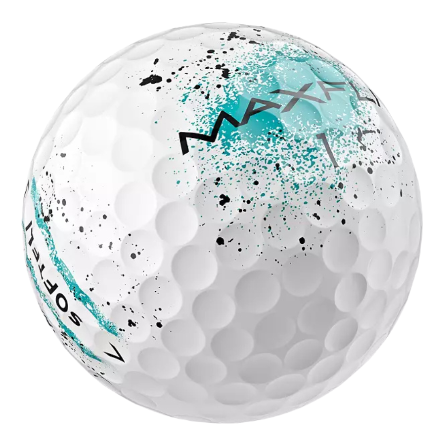MaxFli Softfli Graffiti Used Golf Balls