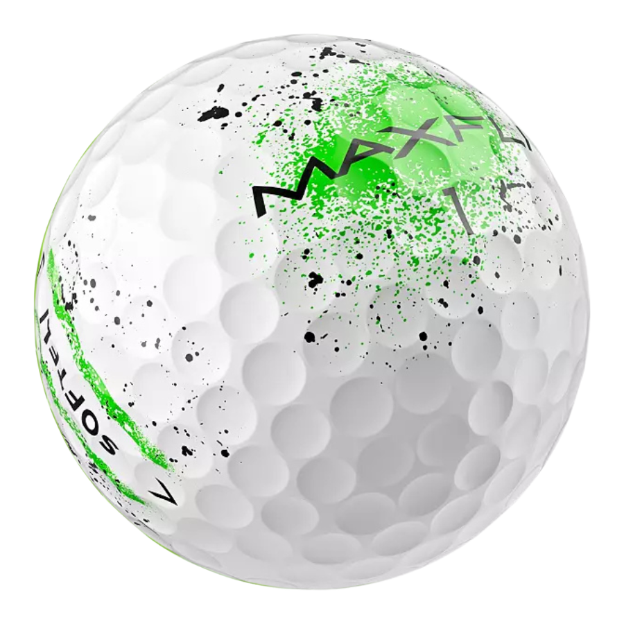 MaxFli Softfli Graffiti Used Golf Balls