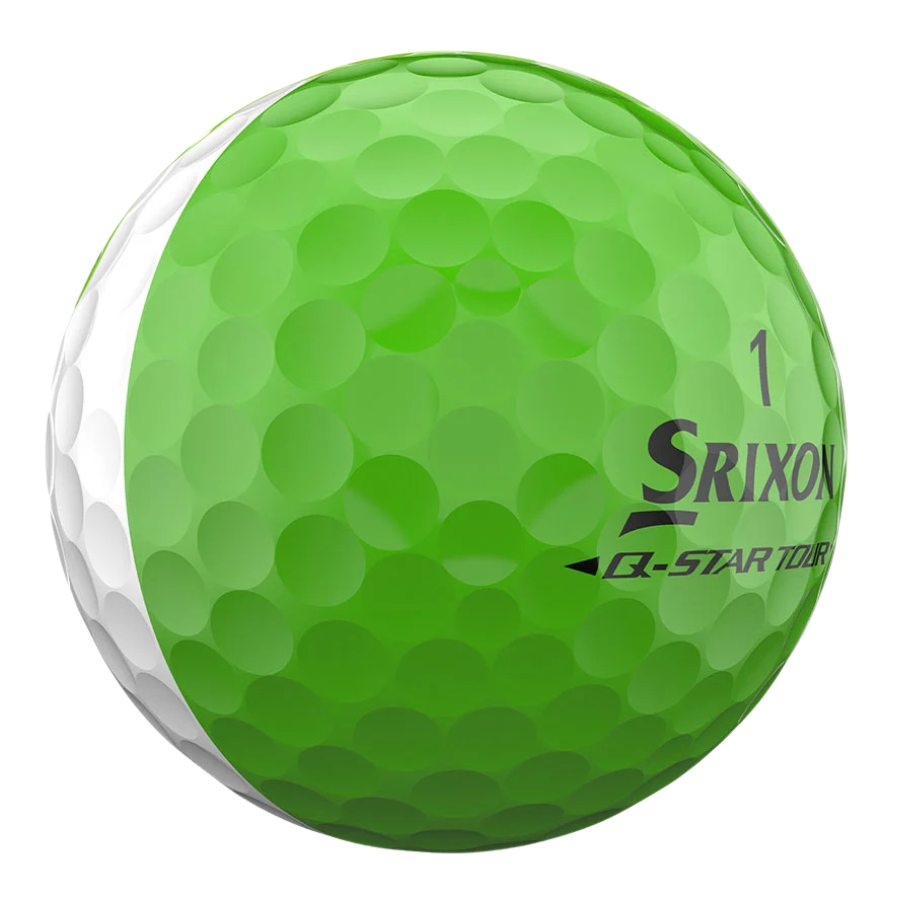 Srixon_Q_Star_Tour_Divide_White_Green Used Golf Balls