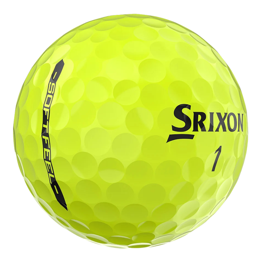 Srixon SoftFeel Yellow Golf Ball 2025
