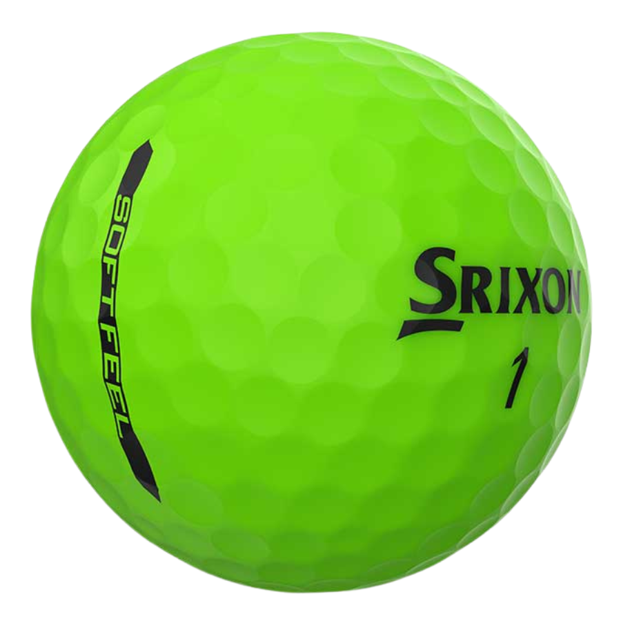 Srixon Soft Feel Matte Green Used Golf Ball