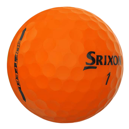 Srixon Soft Feel Matte Orange Used Golf Ball