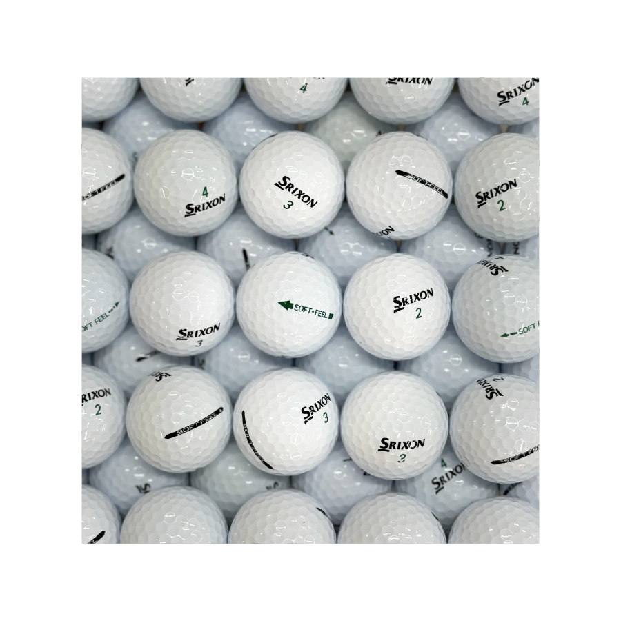 Srixon Softfeel Used Golf Balls 100 Count Bag