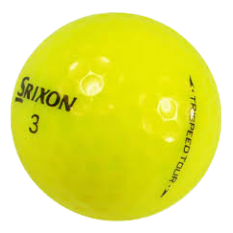 Srixon TriSpeed Tour Yellow Used Golf Balls