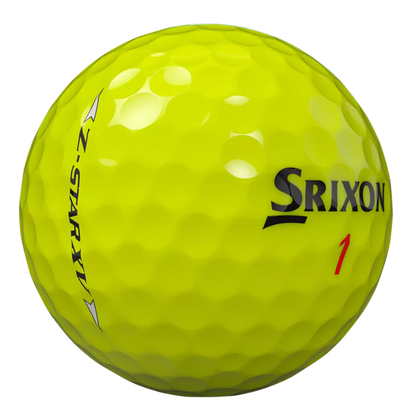 Srixon Z Star XV Yellow Golf Ball 2025