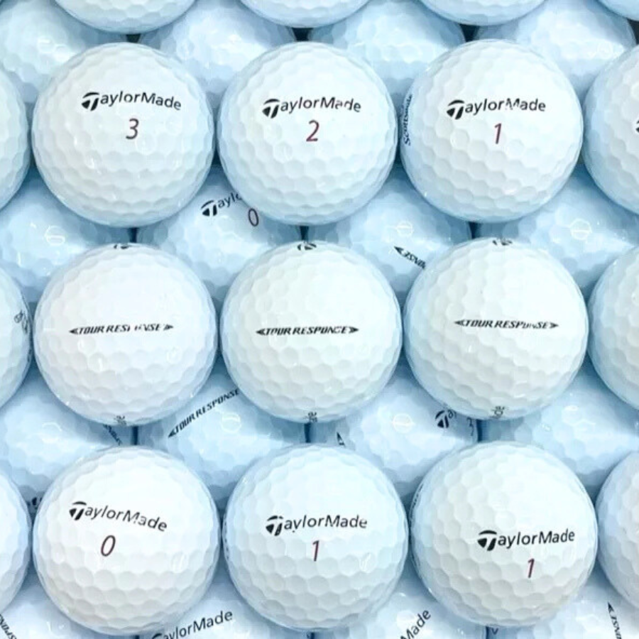 TAYLORMADE TOUR RESPONSE GOLF BALLS USED BULK QUANTITIES