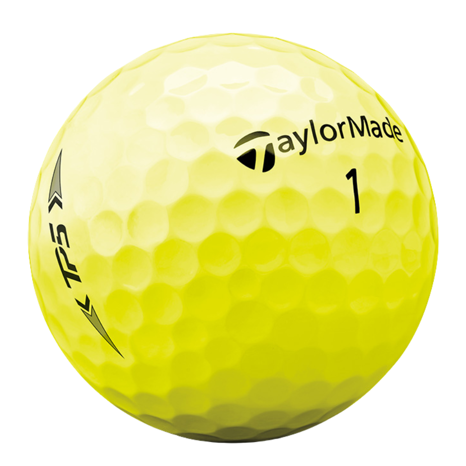 TaylorMade TP5 Yellow Used Golf Balls - golfballs.net