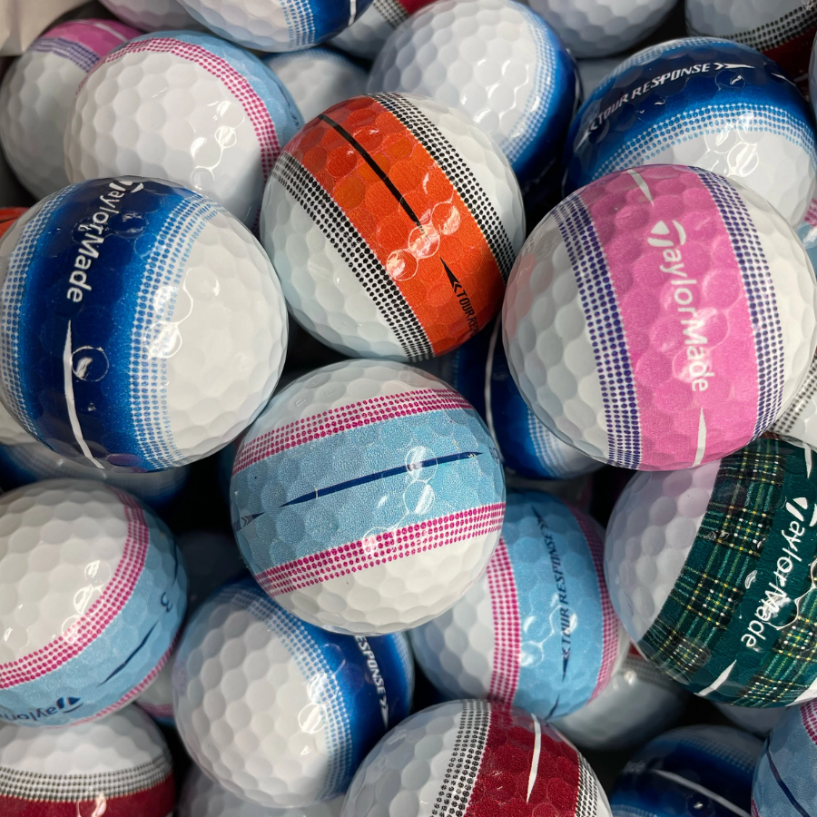 TaylorMade Tour Response Stripe Golf Balls Mix