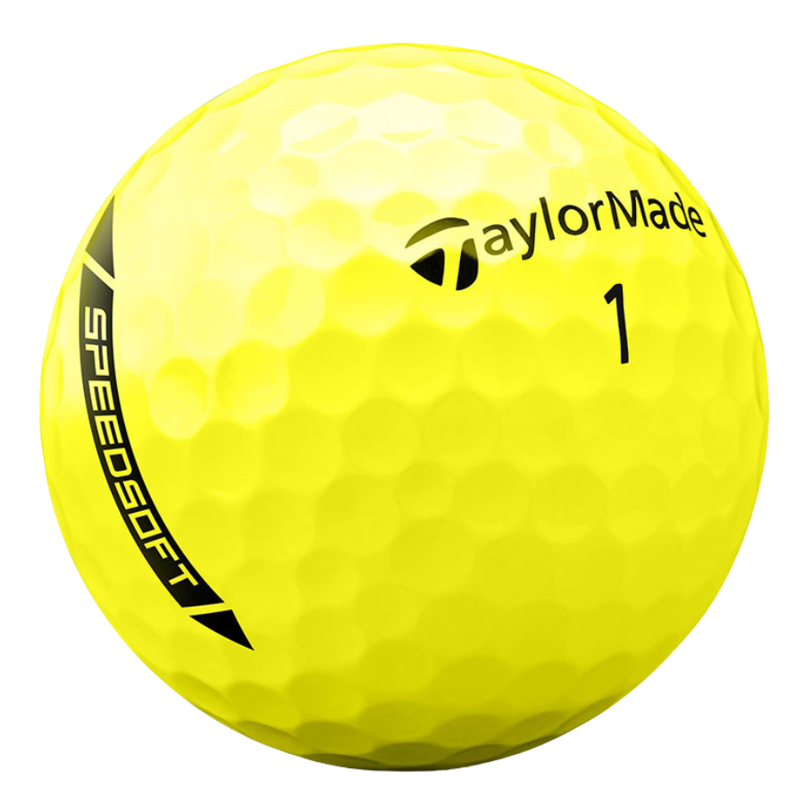 TaylorMade Speedsoft Yellow Used Golf Balls