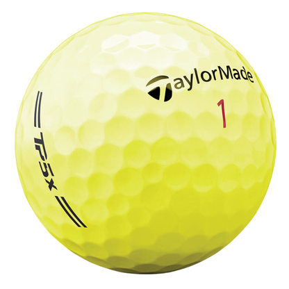 TaylorMade TP5x Yellow Used Golf Balls - golfballs.net