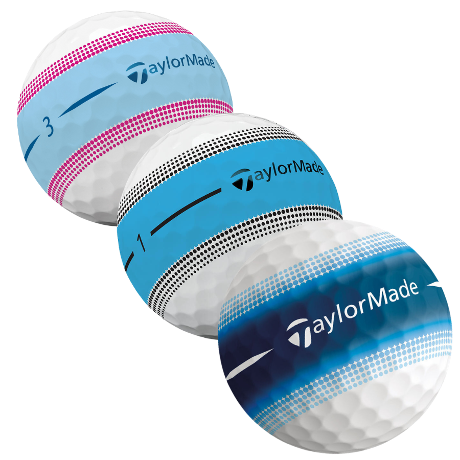 TaylorMade Tour Response Blue Stripe Used Golf Balls