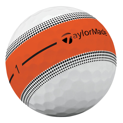 TaylorMade Tour Response Orange Stripe Used Golf Balls