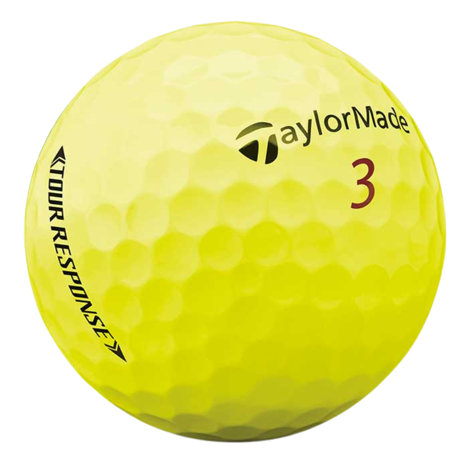 TaylorMade Tour Response Yellow Golf Balls