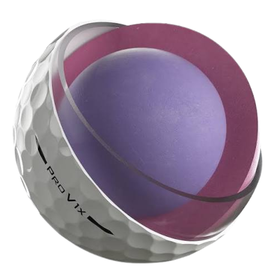 Titleist Pro V1x Used Golf Ball Core