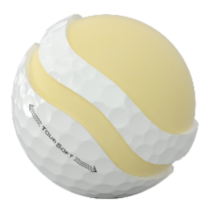 Titleist Tour Soft Used Golf Ball Core