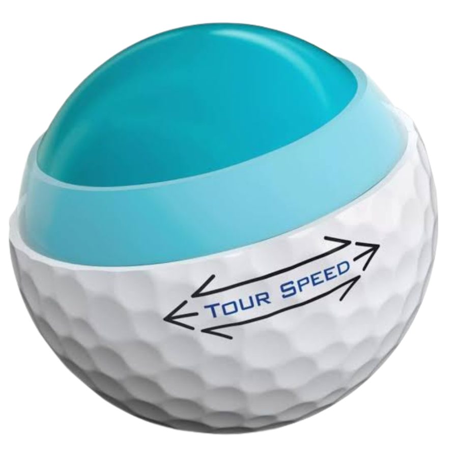 Titleist Tour Speed Used Golf Ball Core